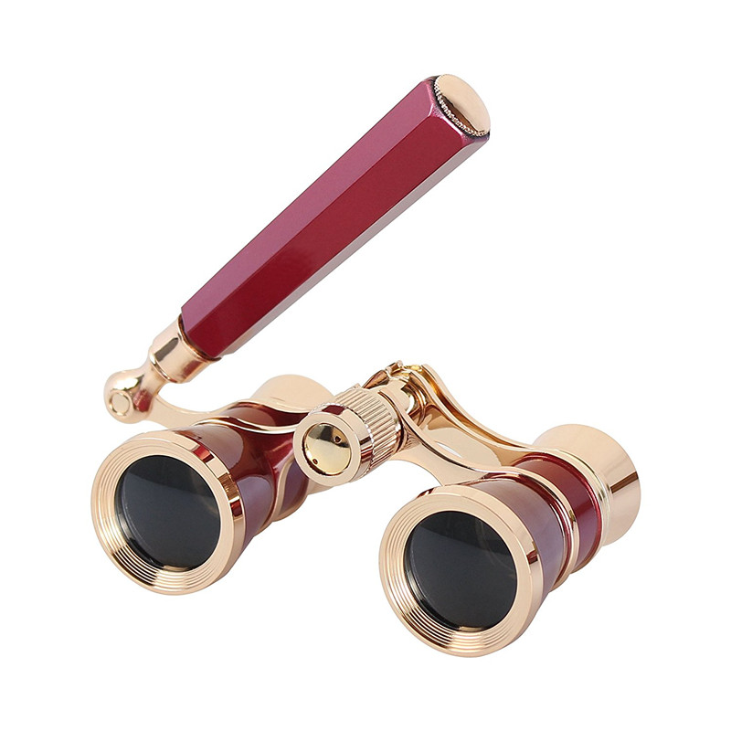 KF-3*25 Red handle drama viewing mirror